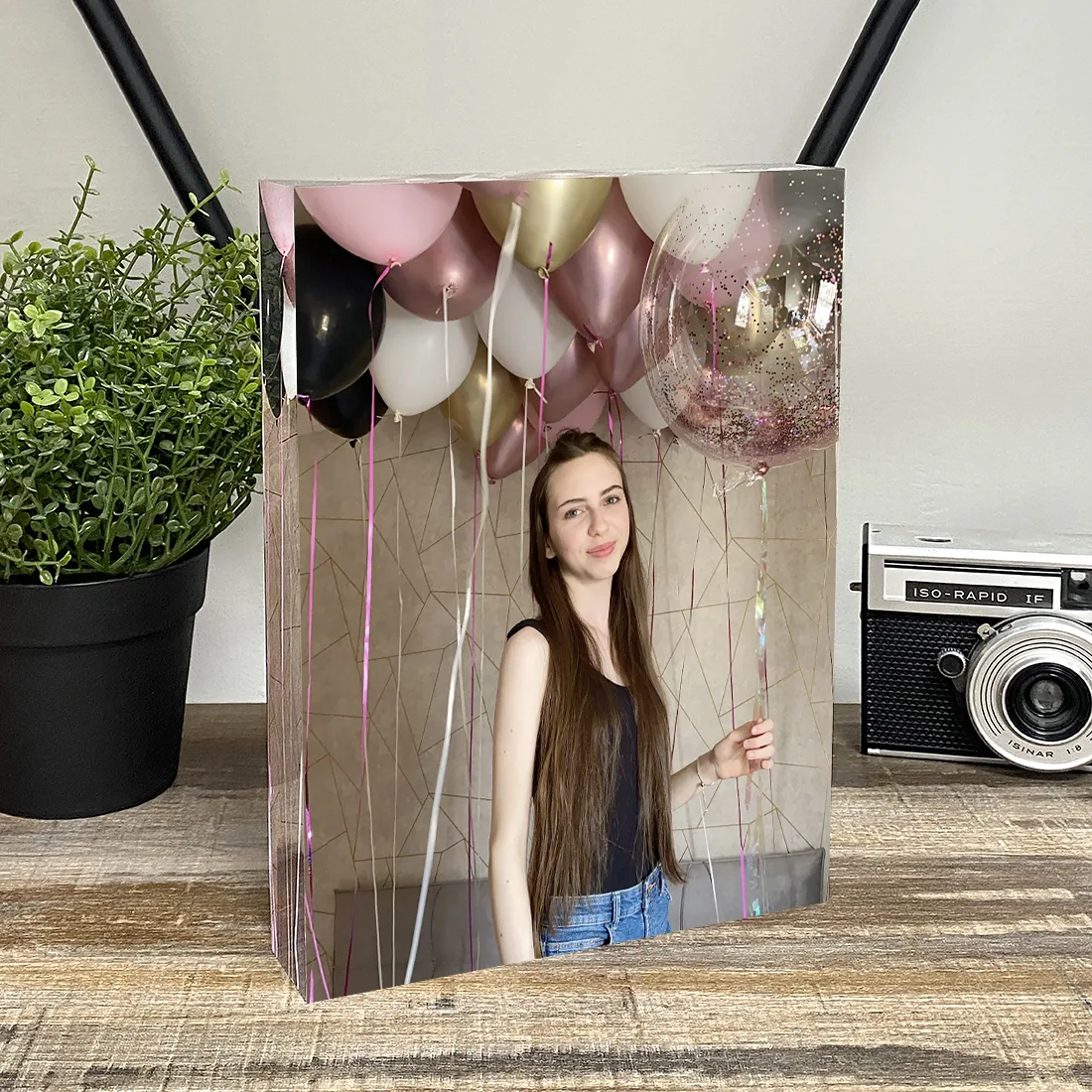 תמונה על בלוק אקרילי