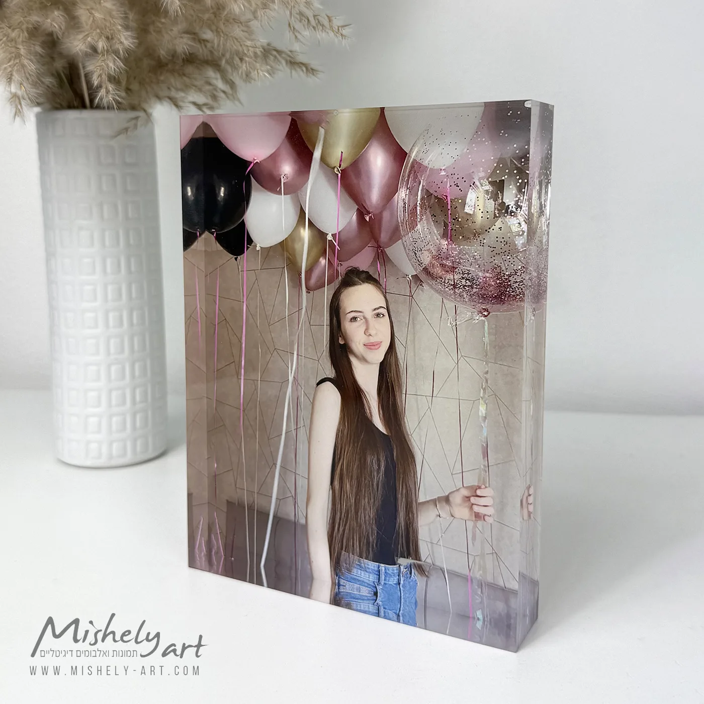 תמונה על בלוק אקרילי