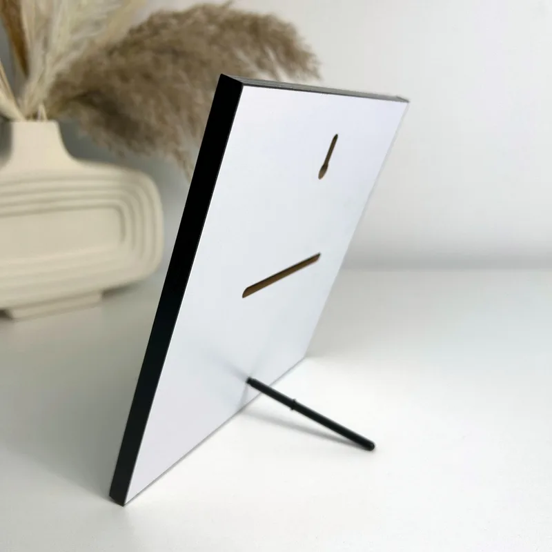 פלטת עץ שולחנית מראה אחורי